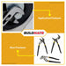 HOTECHE 10" 250mm Groove Joint Water Plier Pump Pliers Tongue & Groove Pliers HTC-100412 •BUILDMATE•