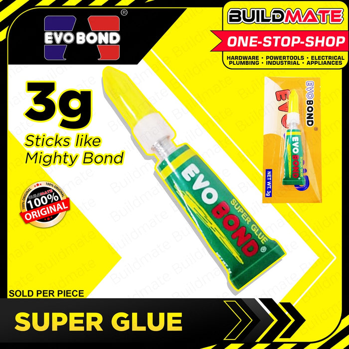 EVO BOND (1PC) Super Glue 3g Evobond •BUILDMATE•