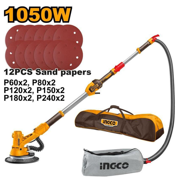 Buildmate x INGCO Drywall Sander 1050W DWS105016 IPT