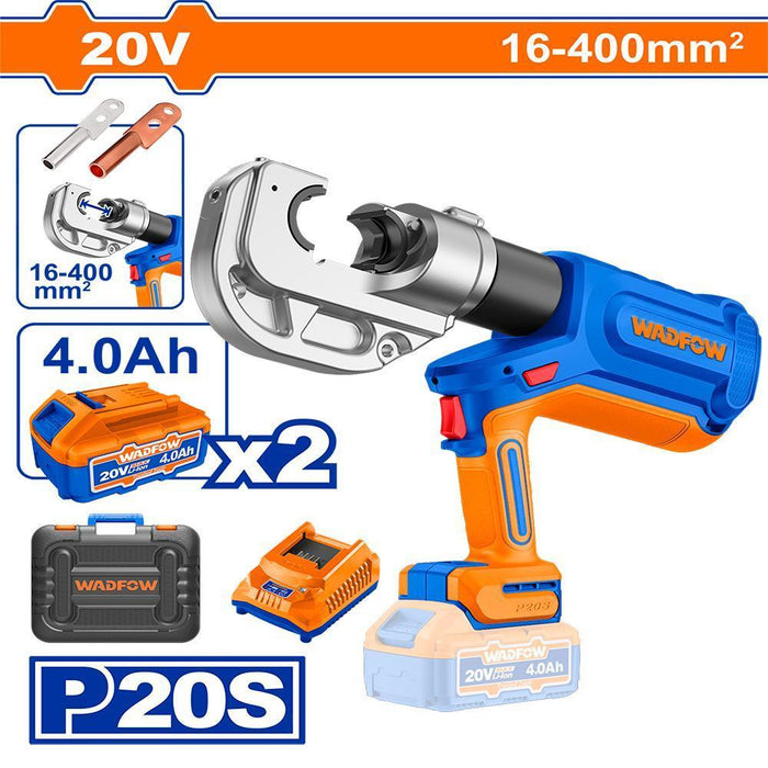 Buildmate x WADFOW CORDLESS HYDRAULIC CRIMPING TOOL 20V WHT2D40 WCPT