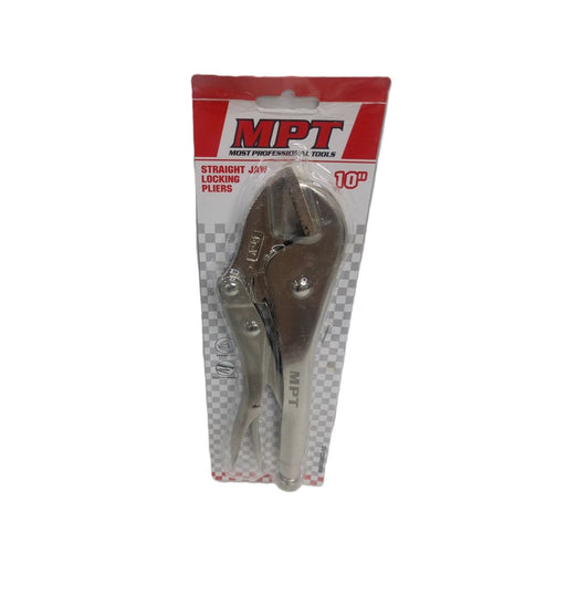 MPT 10 inches Straight Jaw Locking Plier (Vise Grip) MHB05003-10 HT• MOST PROFESSIONAL TOOLS •