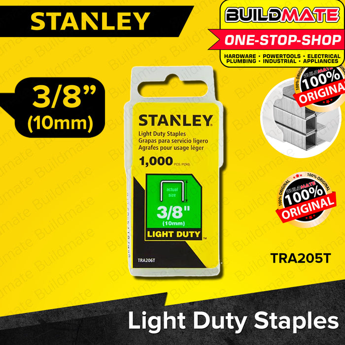 BUILDMATE Stanley 1000PCS Light Duty Staples 6mm-10mm Staple Wire SHT