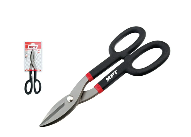 MPT 10" | 12" inches Tin Snip MHB03001-10 | MHB03001-12 HT • MOST PROFESSIONAL TOOLS •