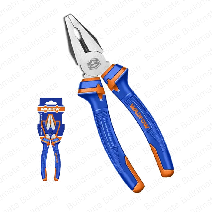 WADFOW 6"-8" Inch Combination Pliers Multifunction Polish and Anti-Rust Oil Heavy Duty Plier SOLD PER PIECE •BUILDMATE• WHT