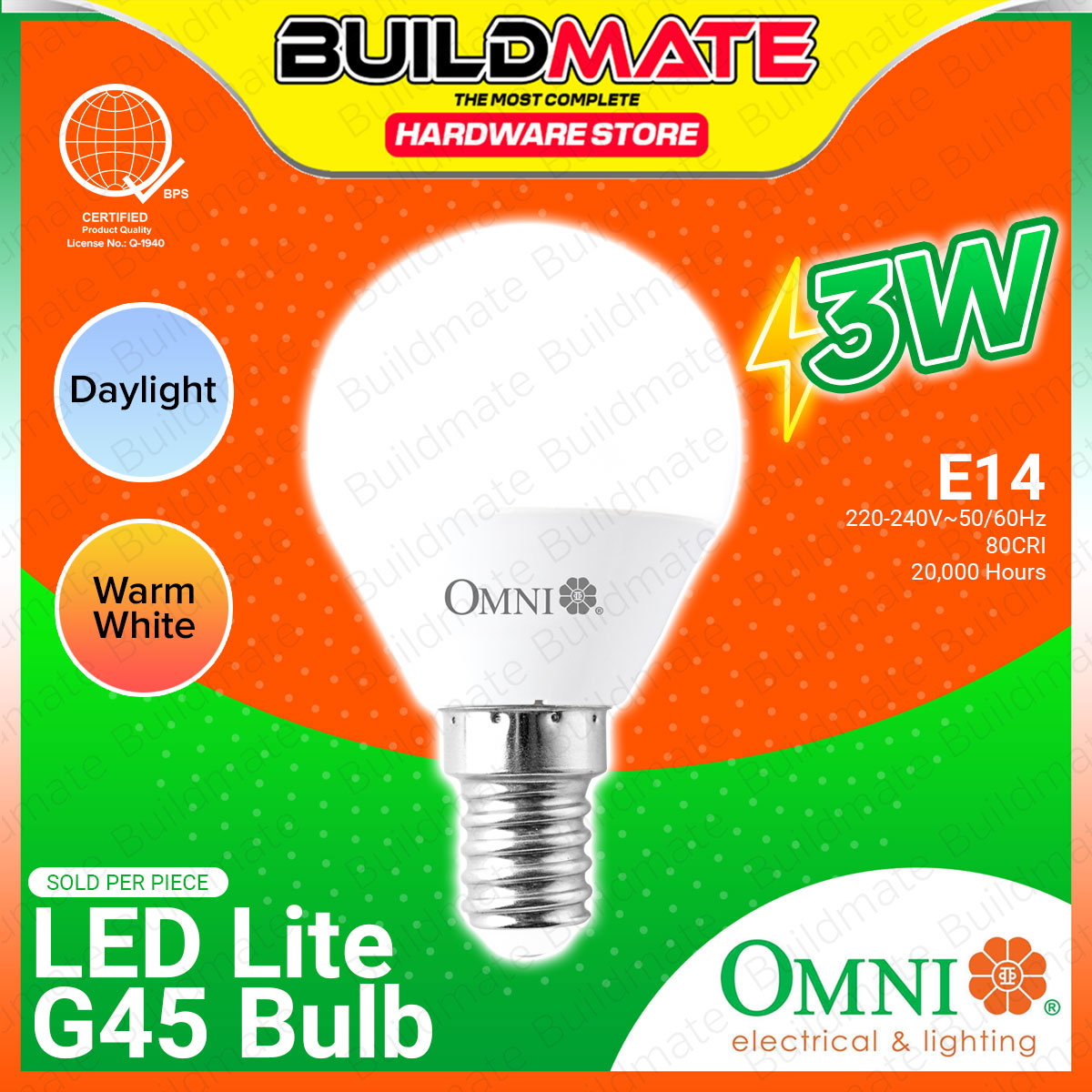 LED ATOMANT Pack 10x LED-Lampen G45 7W – Neutralweiß 4500K, 630 Lumen, E14 Fassung