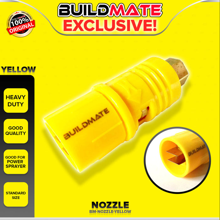 BUILDMATE Brand High Pressure Nozzle RED / YELLOW / Blue Car Power Sprayer Pressure Washer Hose Nozzle Tip Coupling Adapter SOLD PER PIECE