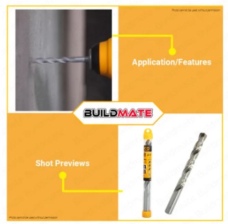 INGCO M2 HSS Drill Bit 1/2" DBT11101021 •BUILDMATE• IHT