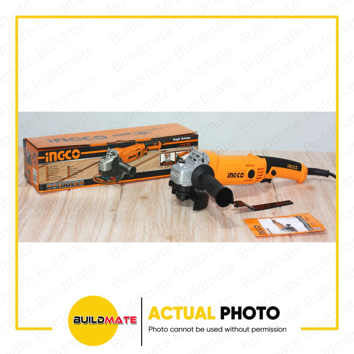 INGCO Angle Grinder 1010W M10 Wood Cutting Saw Electric Grinding Machine AG10108-2 •BUILDMATE• IPT
