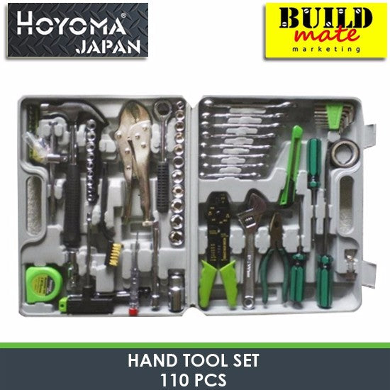 HOYOMA Hand Tool Set 110pcs•BUILDMATE•  HYMHT