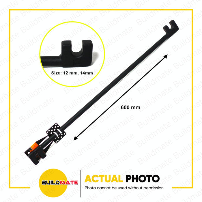 INGCO Bending Bar 600mm HBB12141 Carbon Steel •BUILDMATE• IHT