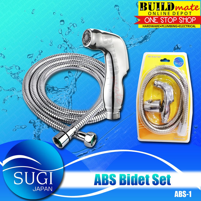 SUGI JAPAN ABS Bidet with Hose SET ABS-1 •BUILDMATE•