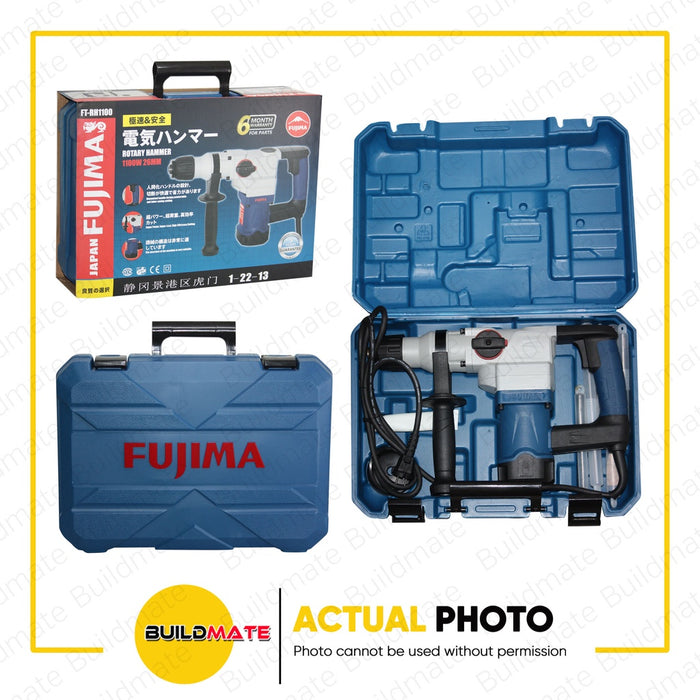 FUJIMA JAPAN Rotary Hammer 1100W  26mm FT-RH1100 •BUILDMATE•