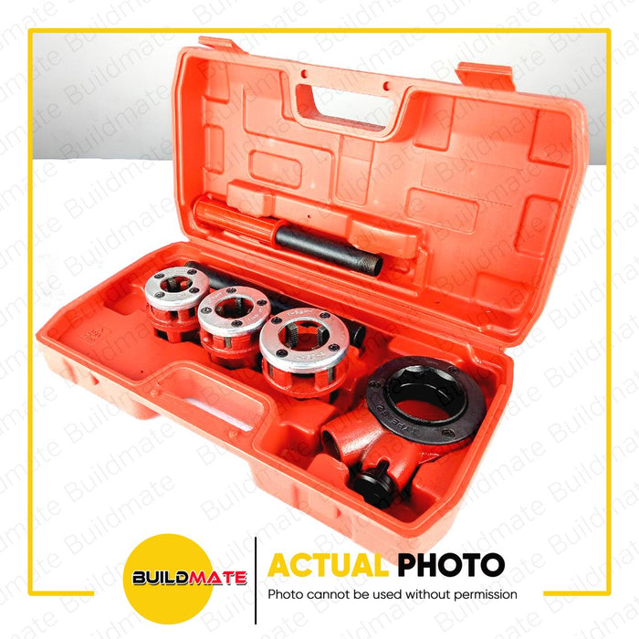 MEGA 6PCS Manual Pipe Threader 1/2 to 1" •BUILDMATE•