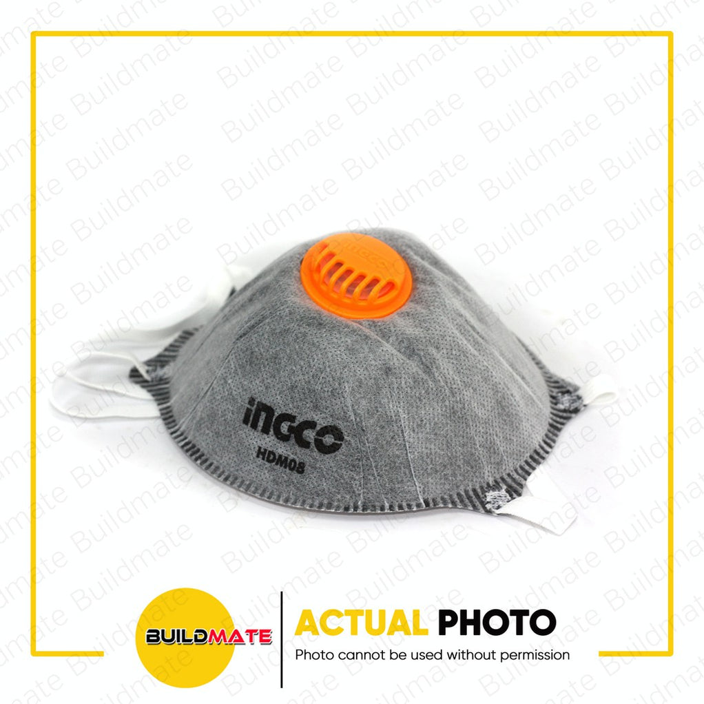 INGCO High Quality Dust Face Mask with Adjustable Nose Clip HDM08 •BUI ...