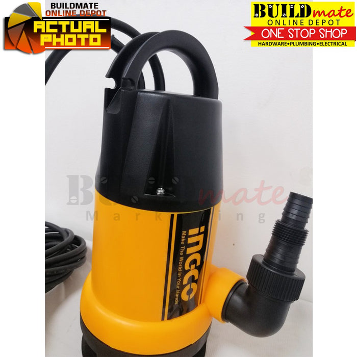 INGCO Vortex Seawage Submersible Pump 750W (1.0HP) SPD7501-5 +FREE TAPEMEASURE •BUILDMATE• IPT