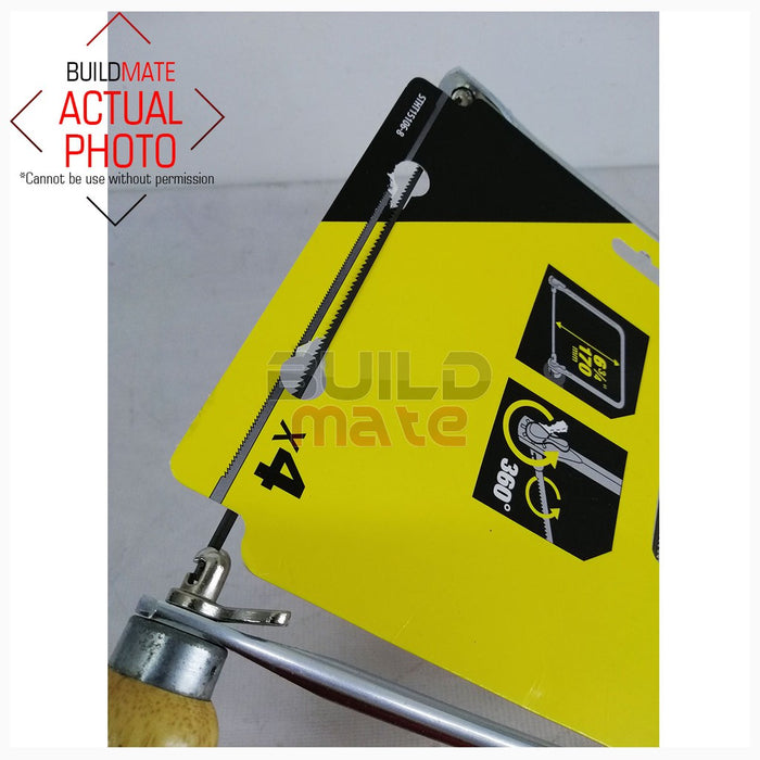 STANLEY Coping Saw 6 3/4" 170mm (360°) STHT15106-8 •BUILDMATE• SHT