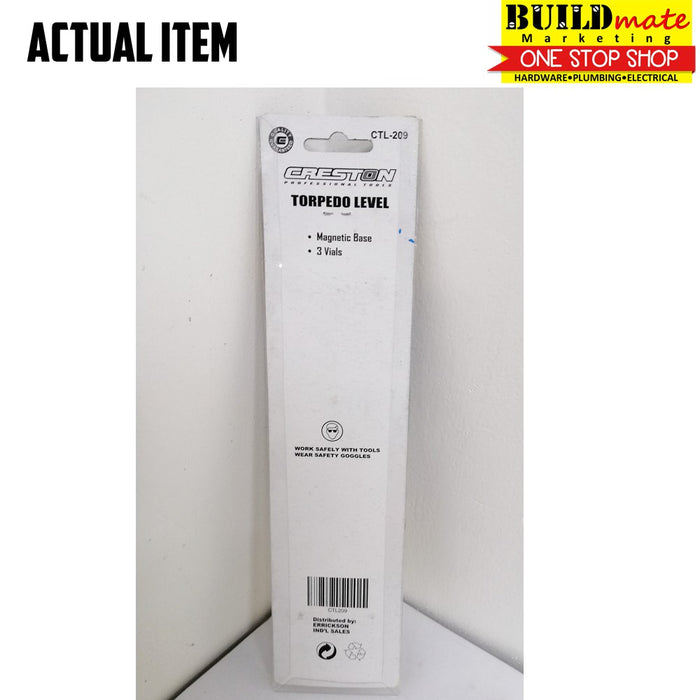 CRESTON Torpedo Level 9" Magnetic Base CTL-209