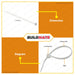 INGCO 8" Nylon Cable Tie White 200mm 100pcs/Set HCT2001 100% ORIGINAL / AUTHENTIC •BUILDMATE• HT2
