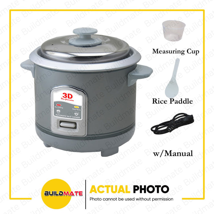 3D Automatic Rice Cooker 0.6L RC-3C •BUILDMATE•