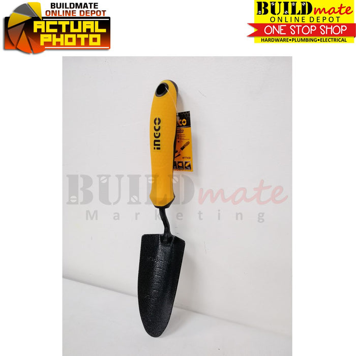 BUILDMATE Ingco Transplanter 320mm Trowel Carbon Steel Garden Trowel Hand Tools Plant HFTT658 • IHT