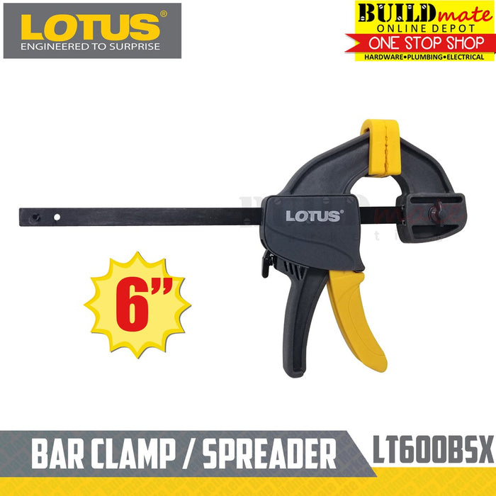 LOTUS 6" Bar Clamp / Spreader LT600BSX •BUILDMATE• LHT