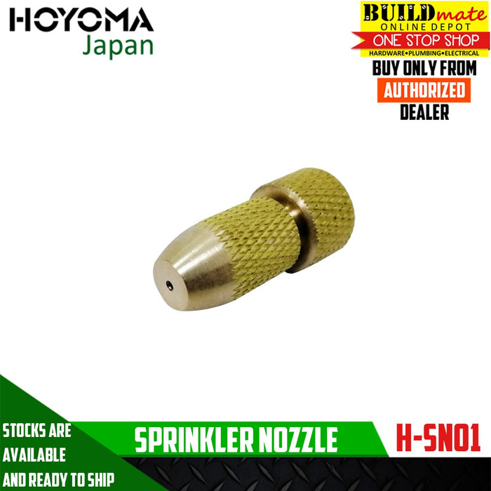 HOYOMA Brass Power Sprayer Sprinkler Nozzle H-SN01 •BUILDMATE• HYMA