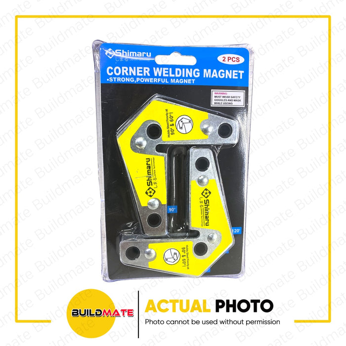 SHIMARU JAPAN 2 PCS Welding Corner Magnet Inside Outside Magnetic •BUILDMATE•