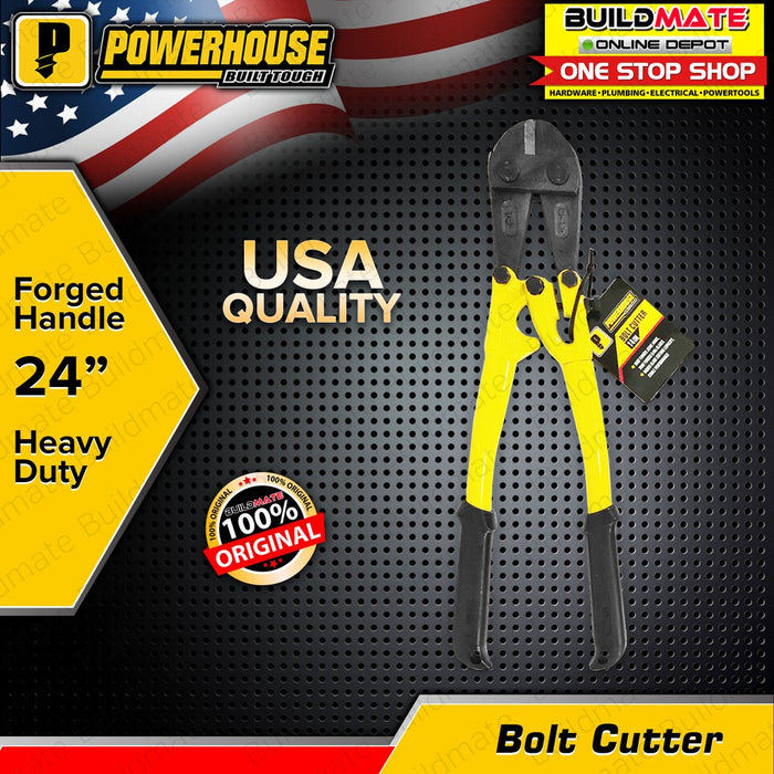 POWERHOUSE Bolt Cutter Forged Handle 24" Heavy Duty + FREE YUKO GOGGLES •BUILDMATE• PHHT