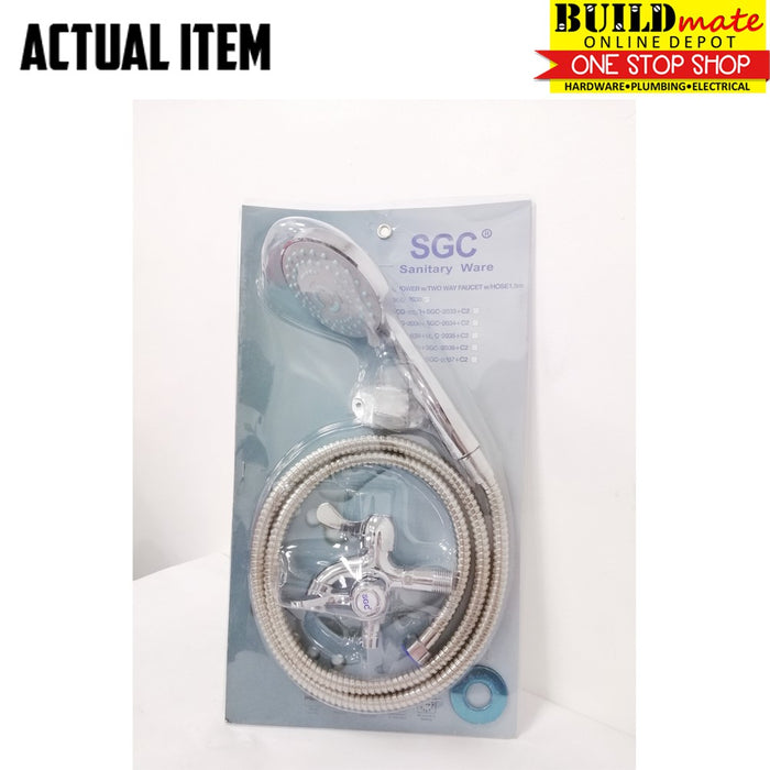 S.G.C. 2 Way Faucet w/ Telephone Shower S.G.C.-2030