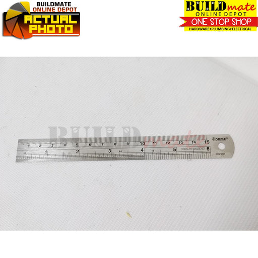 Hoteche Stainless Steel Ruler 6" /12" / 24"