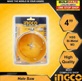 INGCO Hole Saw 102mm HSB101021 •BUILDMATE• IHT
