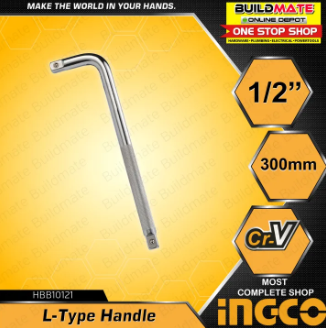 INGCO Drive L-Handle 1/2" HLHD12121 •BUILDMATE• IHT