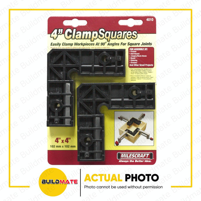 MILESCRAFT Clamp Squares 4" #4010 •BUILDMATE•