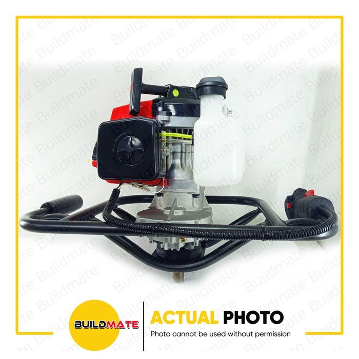 HOYOMA GAS 2 Stroke Earth Auger Post Hole Digger Ground Drill DZ64 + AUGER BIT 150mm •BUILDMATE• HYMPT