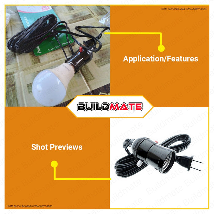 OMNI Push Through Socket Extension E27-613 3m | E27-616 6m •BUILDMATE•