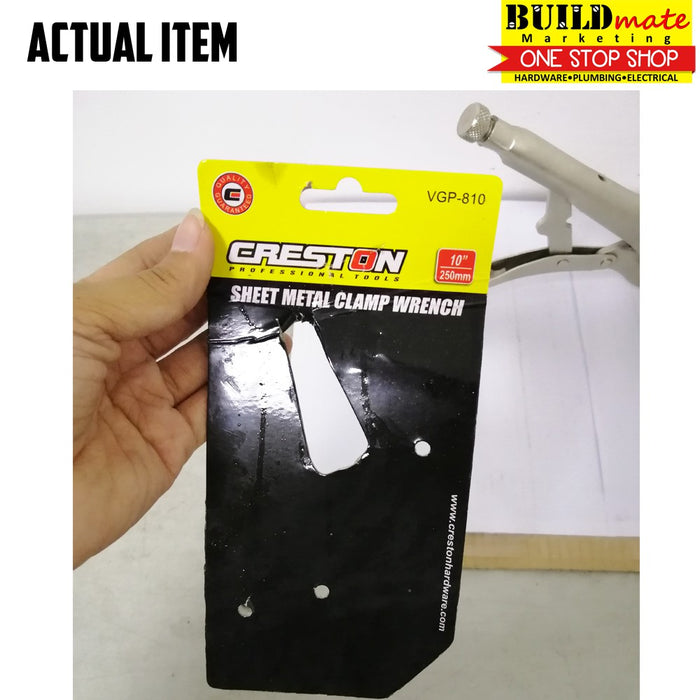 CRESTON 10" Sheet Metal clamp Vise Grip VGP-810