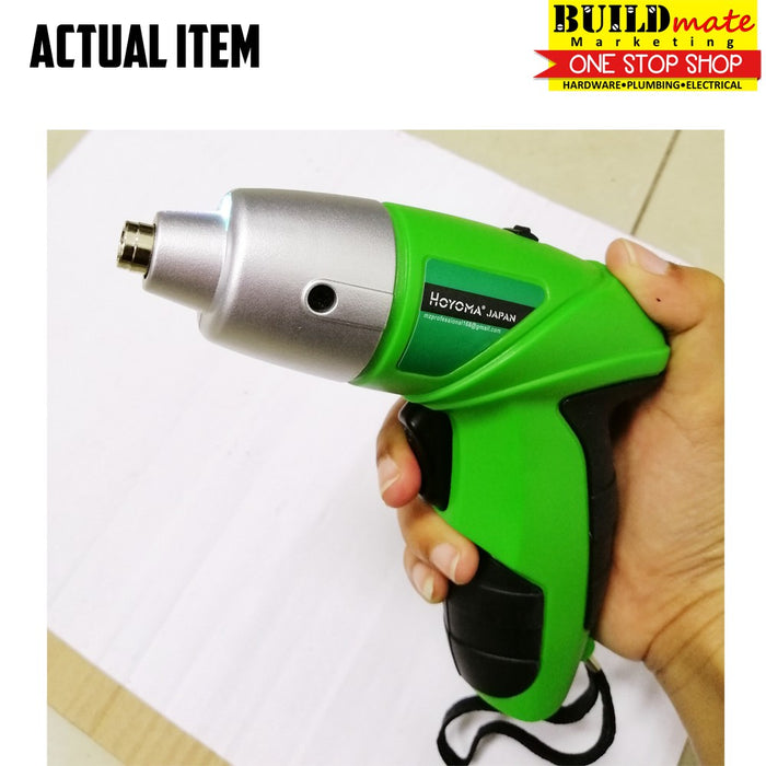 BUILDMATE Hoyoma Cordless Screwdriver 4.8V HT-CD45KIT / HT-CS45KIT HYMPT