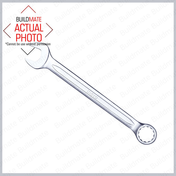 INGCO Combination Spanner Wrench Set 12PCS/SET HKSPA1142 + FREE T HANDLE & BITS •BUILDMATE• IHT