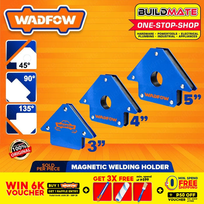 WADFOW Magnetic Welding Holder 3" | 4" | 5" Inch Magnet Arrow Holder [SOLD PER PIECE] •BUILDMATE WHT