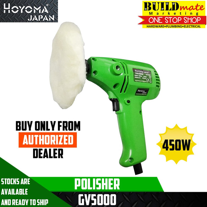 OXFORD England Electric Polisher 450W 5" Ø125mm OXEP125 / HOYOMA GV5000 •BUILDMATE•