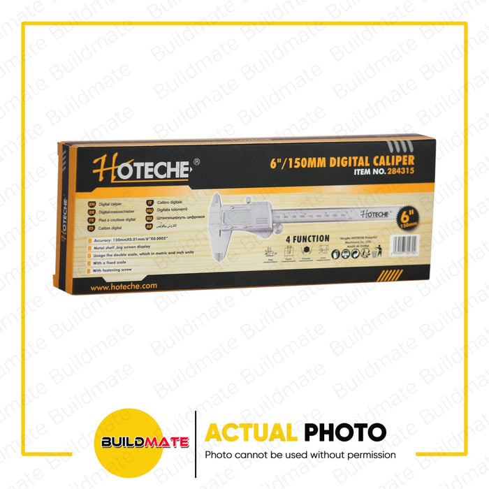 HOTECHE Digital / Vernier Caliper 6" HTC-284315 •BUILDMATE•