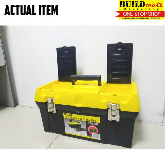 Stanley PVC Jumbo Tool Box 19" +BONUS SHT
