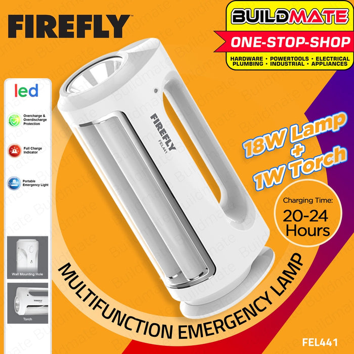 FIREFLY Multifunction Emergency Light FEL441 •BUILDMATE•