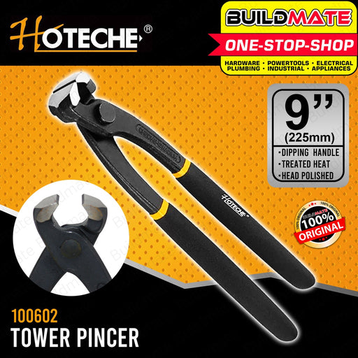 Hoteche Tower Pincer Rabbit Pliers 9 inches 225mm Cr-V HTC-100602 100% ORIGINAL •BUILDMATE•