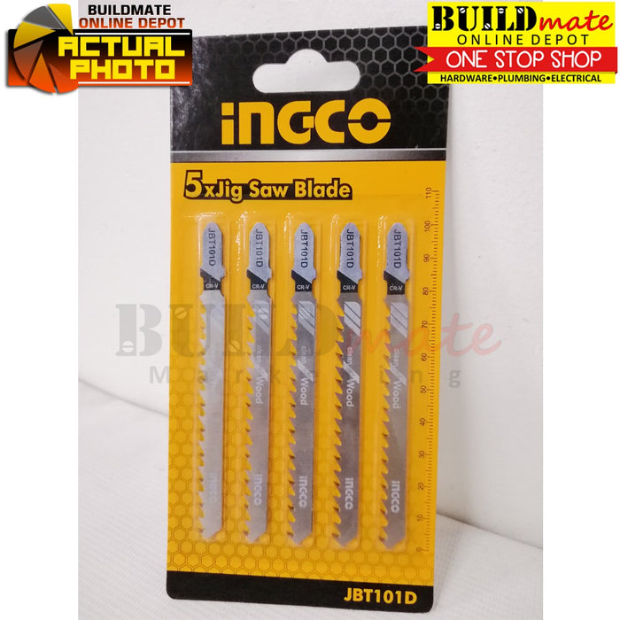 INGCO Jigsaw Blade CLEAN CUT WOOD 5PCS/SET JBT101D •BUILDMATE• IHT