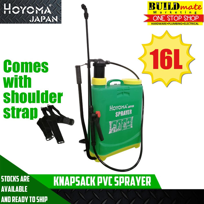 HOYOMA / ZEKOKI Knapsack PVC Sprayer 16L 20L •BUILDMATE•