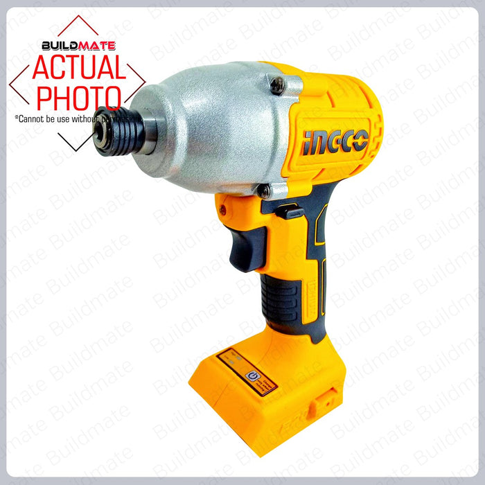 [COMBO] INGCO Cordless Impact Drill 18V CIDLI1801 + Cordless Impact Driver 20V CIRLIE2001 IPT