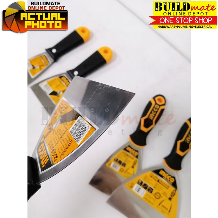 INGCO Putty Trowel Knife Scraper Carbon Steel with Plastic Handle SOLD PER PIECE •BUILDMATE• IHT