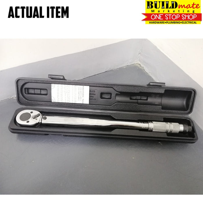 Ameriman 1/2" Driver Micro Torque Wrench with Case TWM12