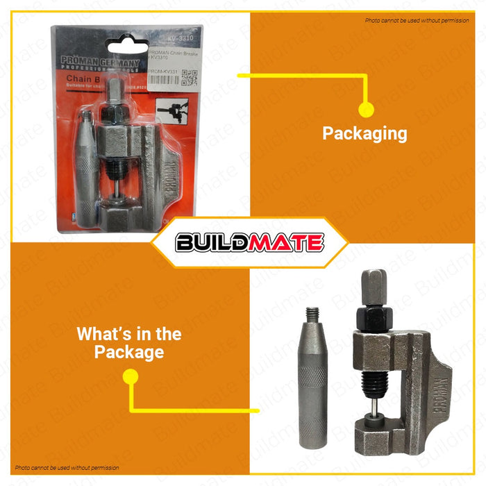 PROMAN GERMANY Chain Breaker KV3310 100% ORIGINAL / AUTHENTIC •BUILDMATE•
